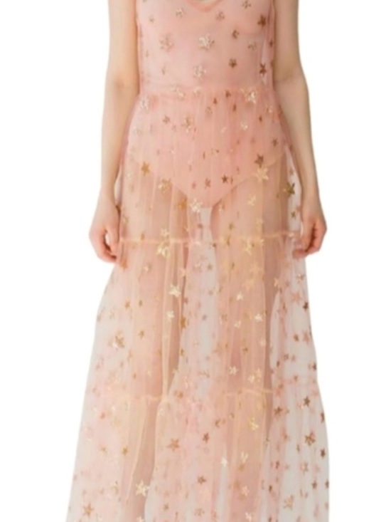Lirika Matoshi Dresses & Skirts - Lirika Matoshi pink star dress